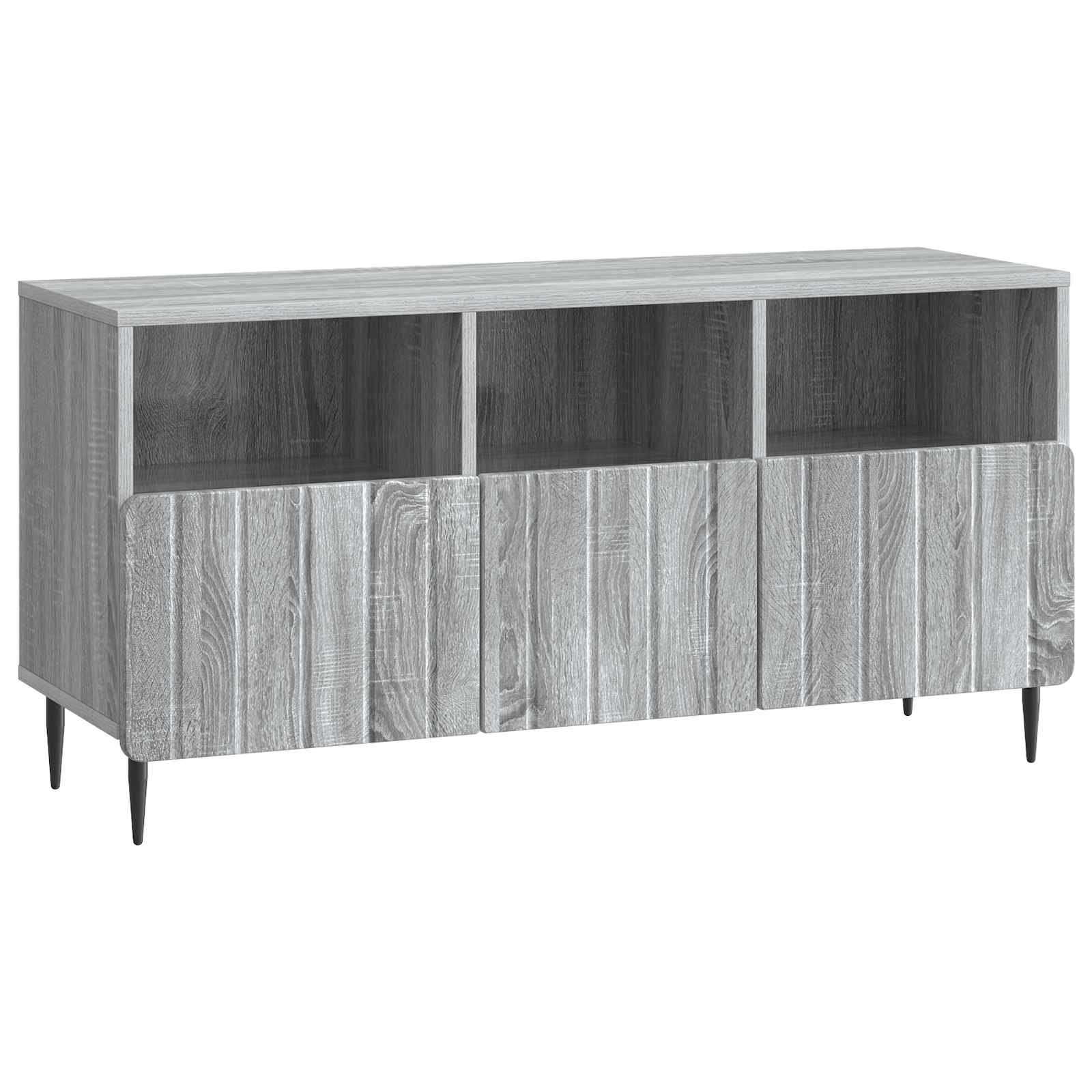 Mobile TV Grigio Sonoma 102 x 34,5 x 50 cm Legno ingegnerizzato | homemem39