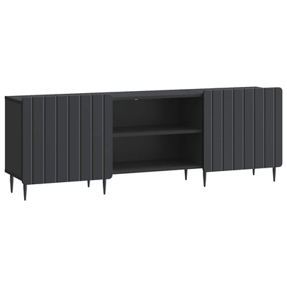 Mobile TV Nero 150 x 31 x 52 cm Legno ingegnerizzato