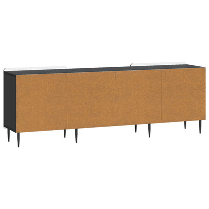 Mobile TV Nero 150 x 31 x 52 cm Legno ingegnerizzato | homemem39