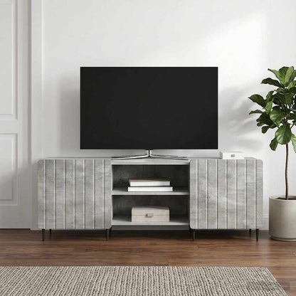 Mobile TV Grigio Cemento 150 x 31 x 52 cm Legno ingegnerizzato