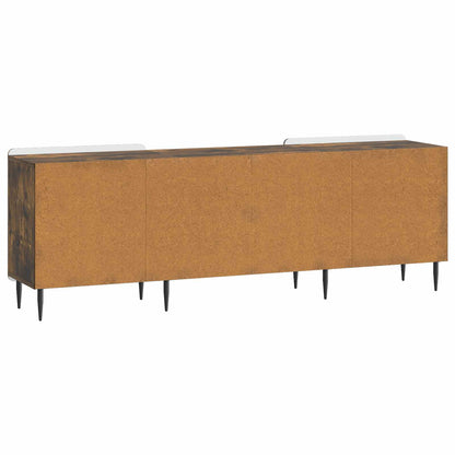 Mobile TV Rovere Fumo 150 x 31 x 52 cm Legno ingegnerizzato | homemem39