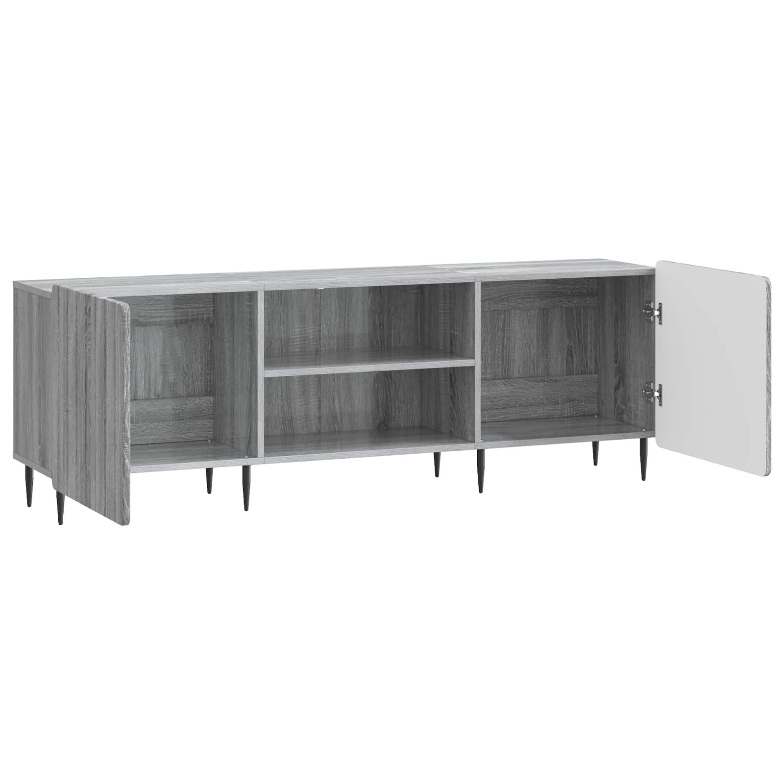 Mobile TV Grigio Sonoma 150 x 31 x 52 cm Legno ingegnerizzato | homemem39