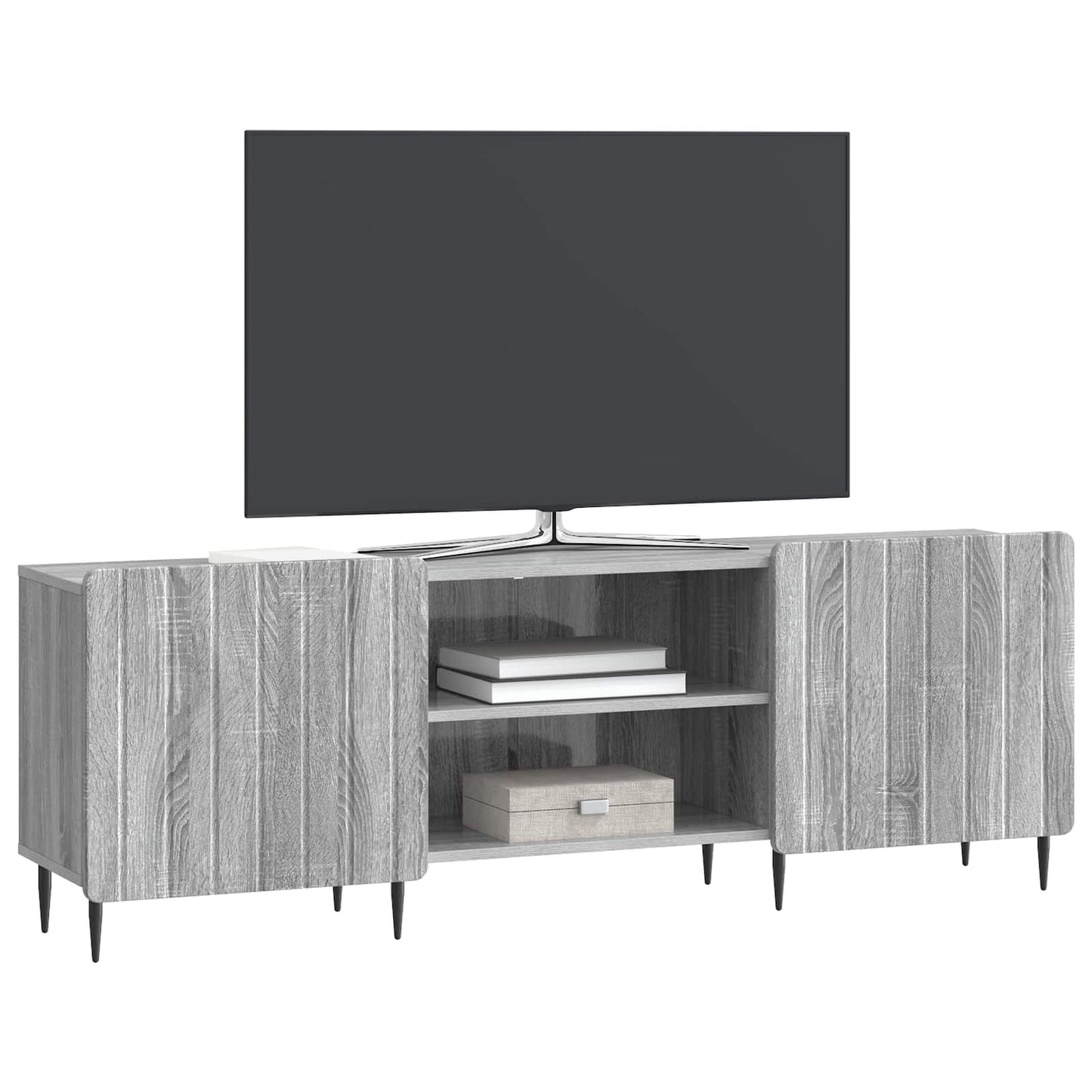 Mobile TV Grigio Sonoma 150 x 31 x 52 cm Legno ingegnerizzato
