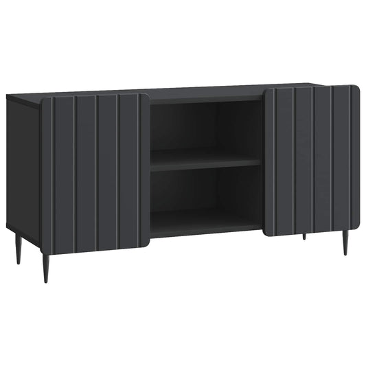 Mobile TV Nero 102 x 34,5 x 52 cm Legno ingegnerizzato