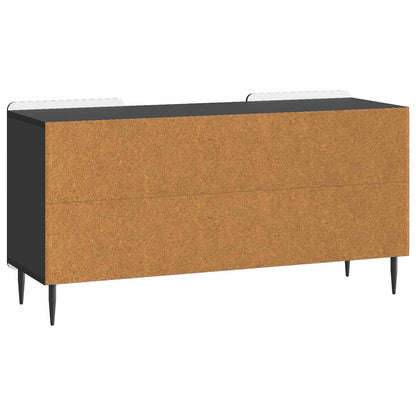 Mobile TV Nero 102 x 34,5 x 52 cm Legno ingegnerizzato | homemem39