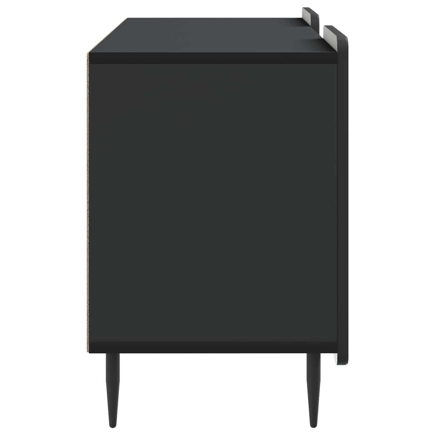 Mobile TV Nero 102 x 34,5 x 52 cm Legno ingegnerizzato