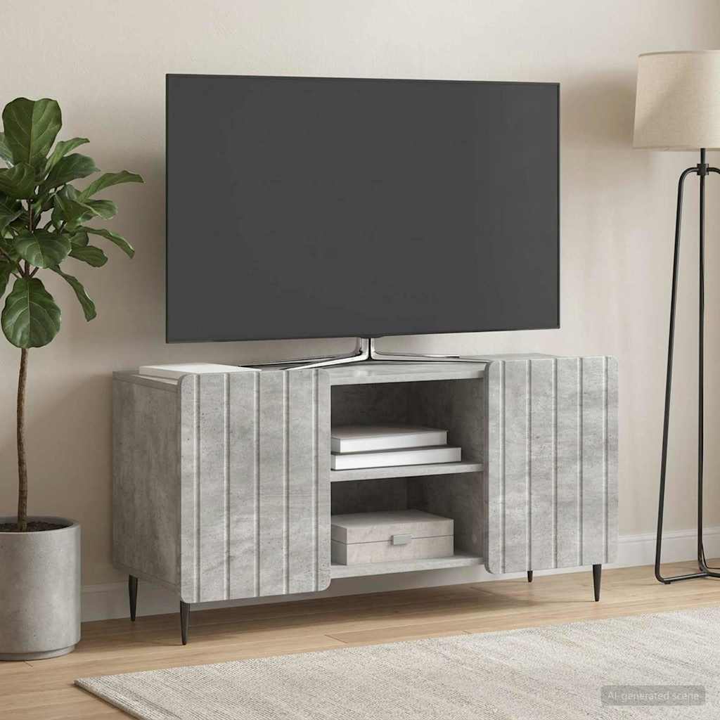 Mobile TV Grigio Cemento 102 x 34,5 x 52 cm