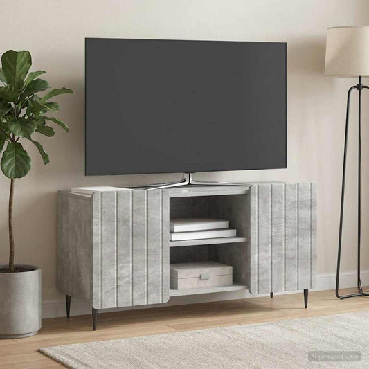Mobile TV Grigio Cemento 102 x 34,5 x 52 cm