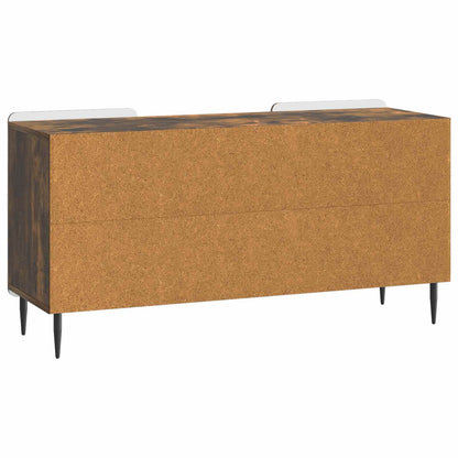 Mobile TV Rovere Fumo 102 x 34,5 x 52 cm Legno ingegnerizzato | homemem39