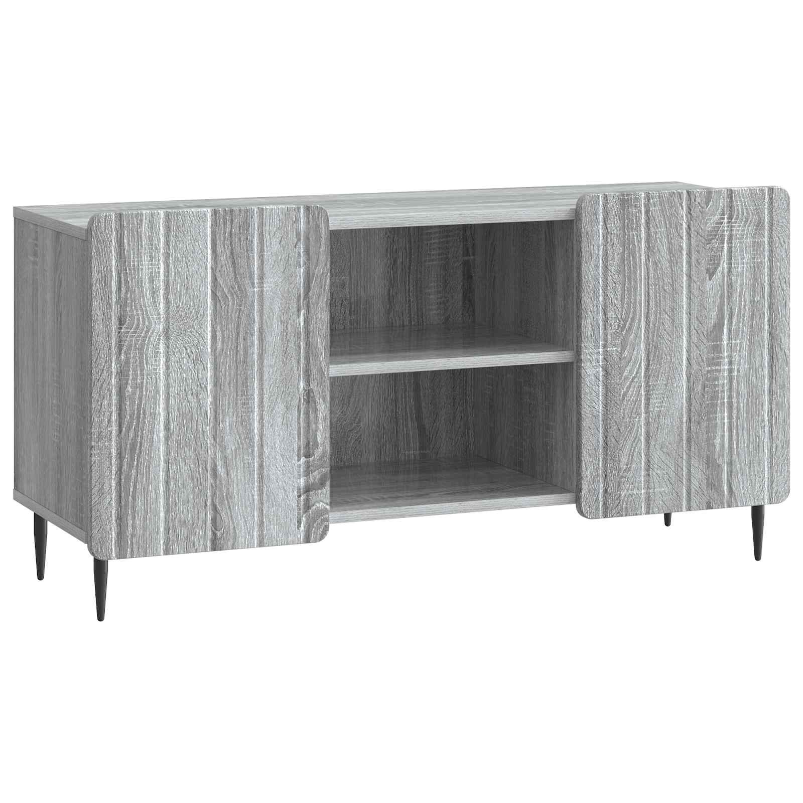 Mobile TV Grigio Sonoma 102 x 34,5 x 52 cm Legno ingegnerizzato | homemem39