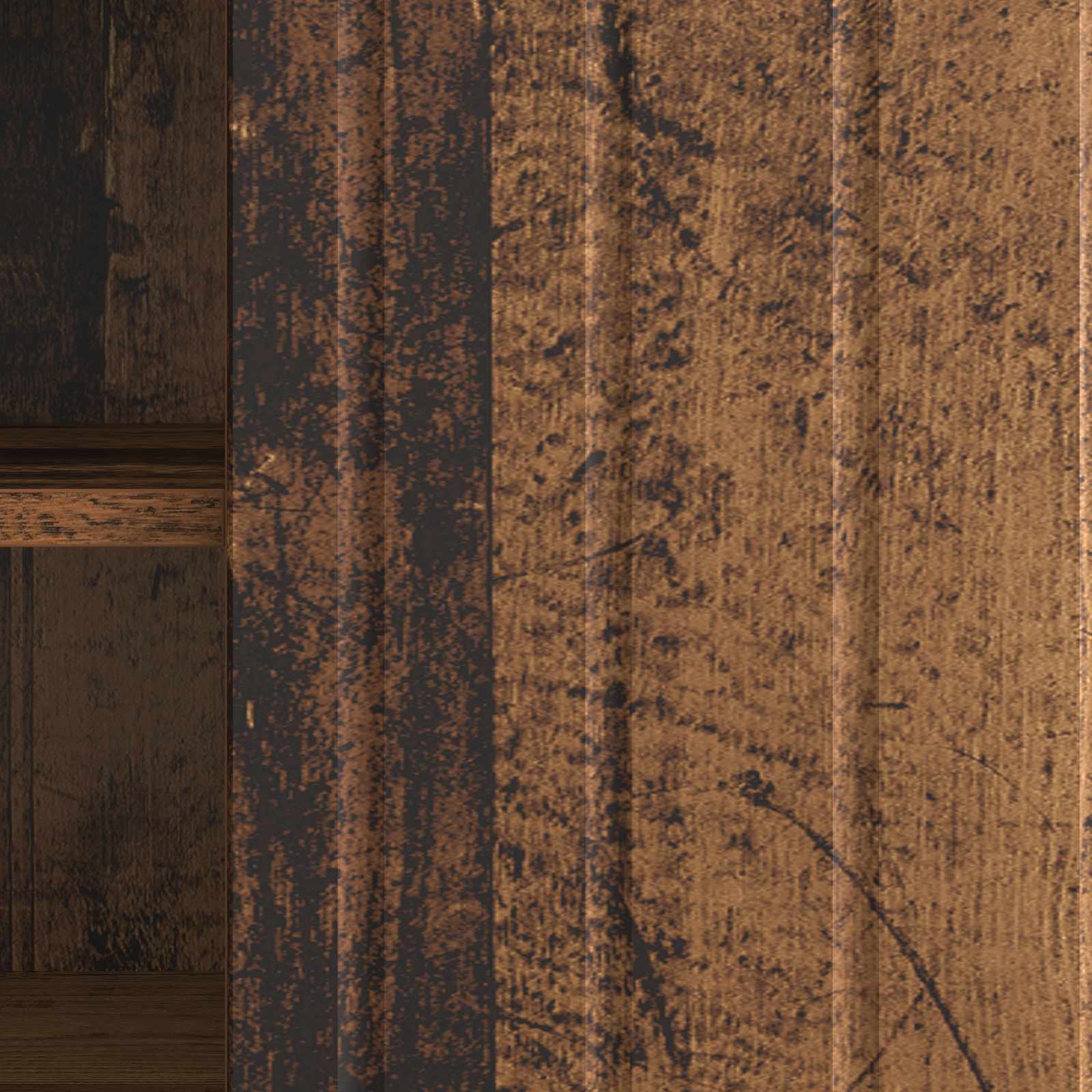 Mobile TV Legno antico 102 x 34,5 x 52 cm Legno ingegnerizzato | homemem39