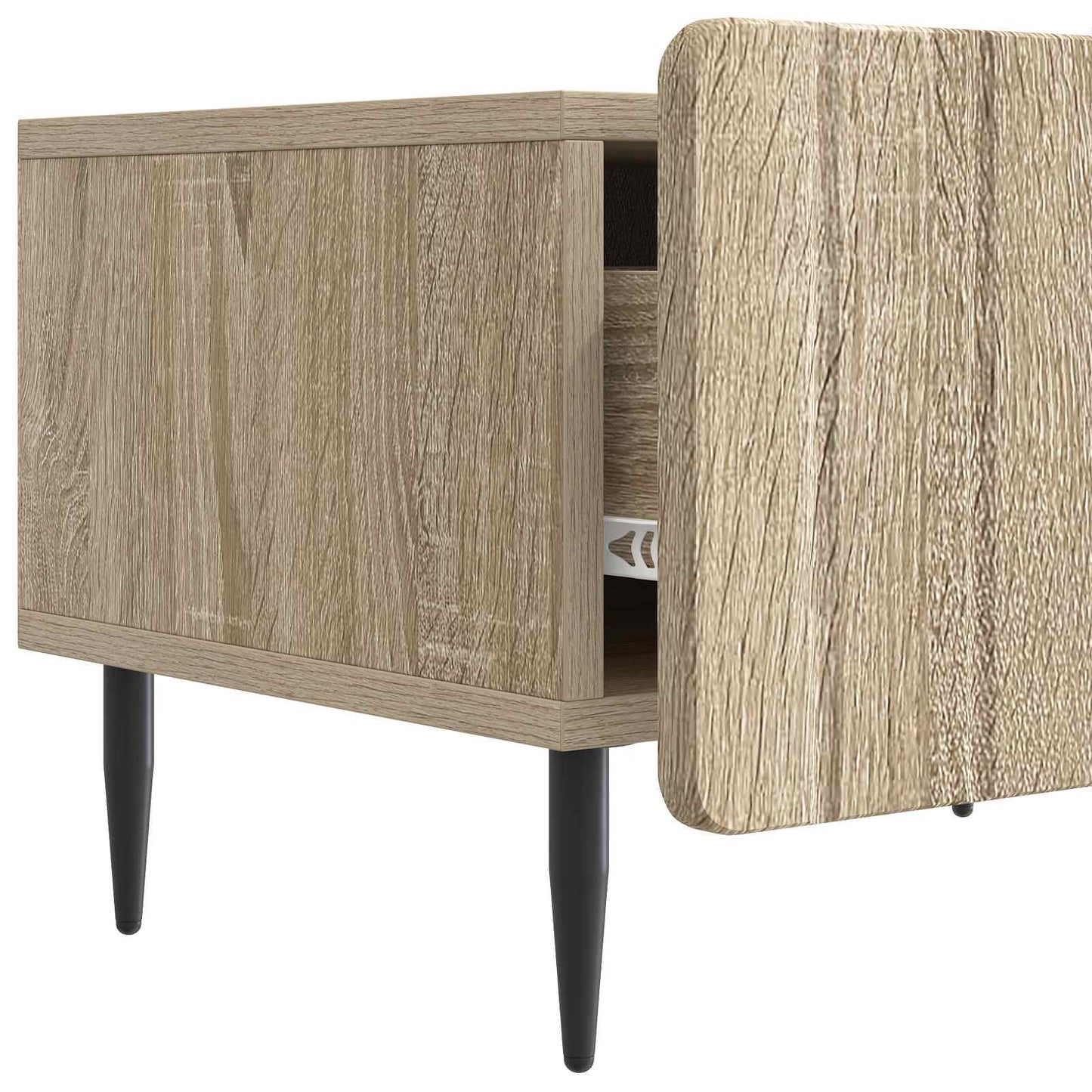 Mobile TV Rovere Sonoma 147 x 34,5 x 32 cm Legno ingegnerizzato | homemem39