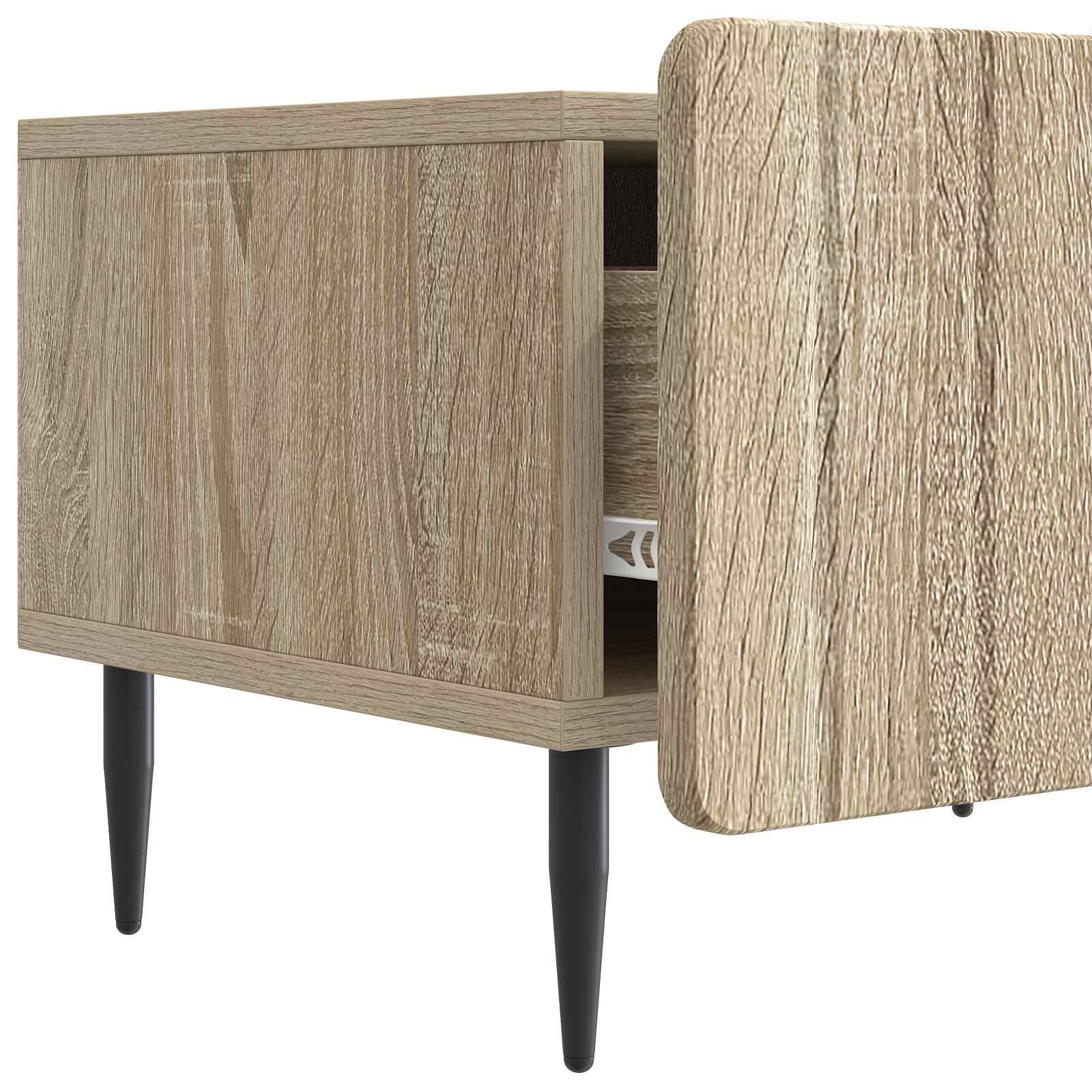 Mobile TV Rovere Sonoma 147 x 34,5 x 32 cm Legno ingegnerizzato | homemem39