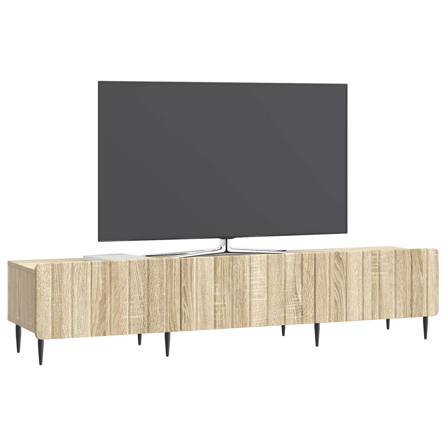 Mobile TV Rovere Sonoma 147 x 34,5 x 32 cm Legno ingegnerizzato | homemem39