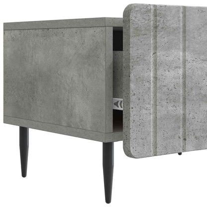 Mobile TV con cassetto Grigio Cemento 147 x 34,5 x 32 cm | homemem39