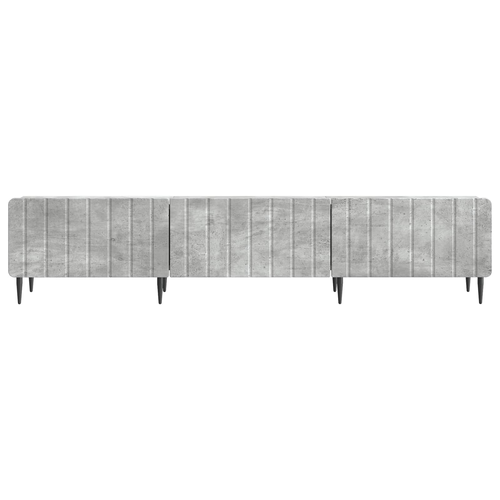 Mobile TV con cassetto Grigio Cemento 147 x 34,5 x 32 cm | homemem39