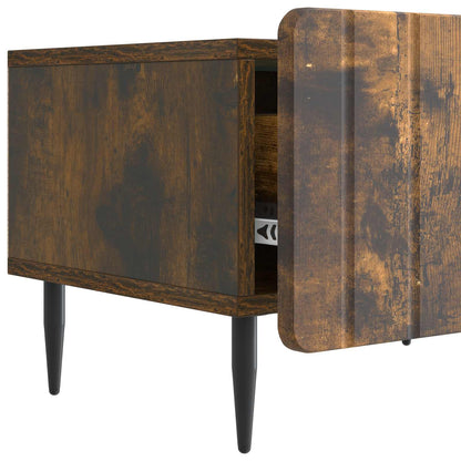 Mobile TV Rovere Fumo 147 x 34,5 x 32 cm Legno ingegnerizzato | homemem39