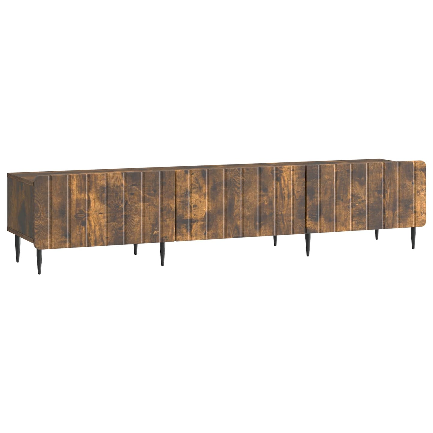 Mobile TV Rovere Fumo 147 x 34,5 x 32 cm Legno ingegnerizzato | homemem39