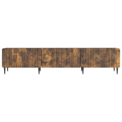 Mobile TV Rovere Fumo 147 x 34,5 x 32 cm Legno ingegnerizzato | homemem39