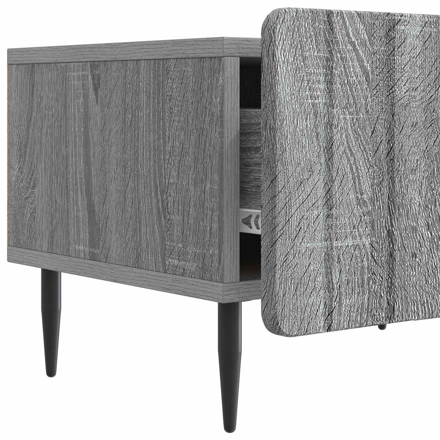 Mobile TV Grigio Sonoma 147 x 34,5 x 32 cm Legno ingegnerizzato
