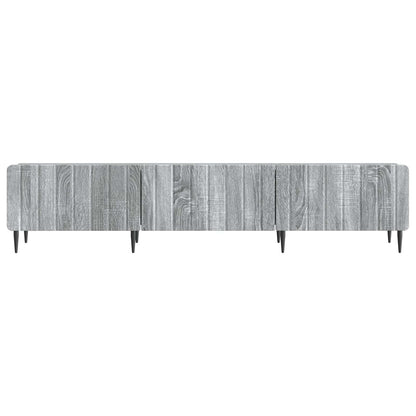 Mobile TV Grigio Sonoma 147 x 34,5 x 32 cm Legno ingegnerizzato