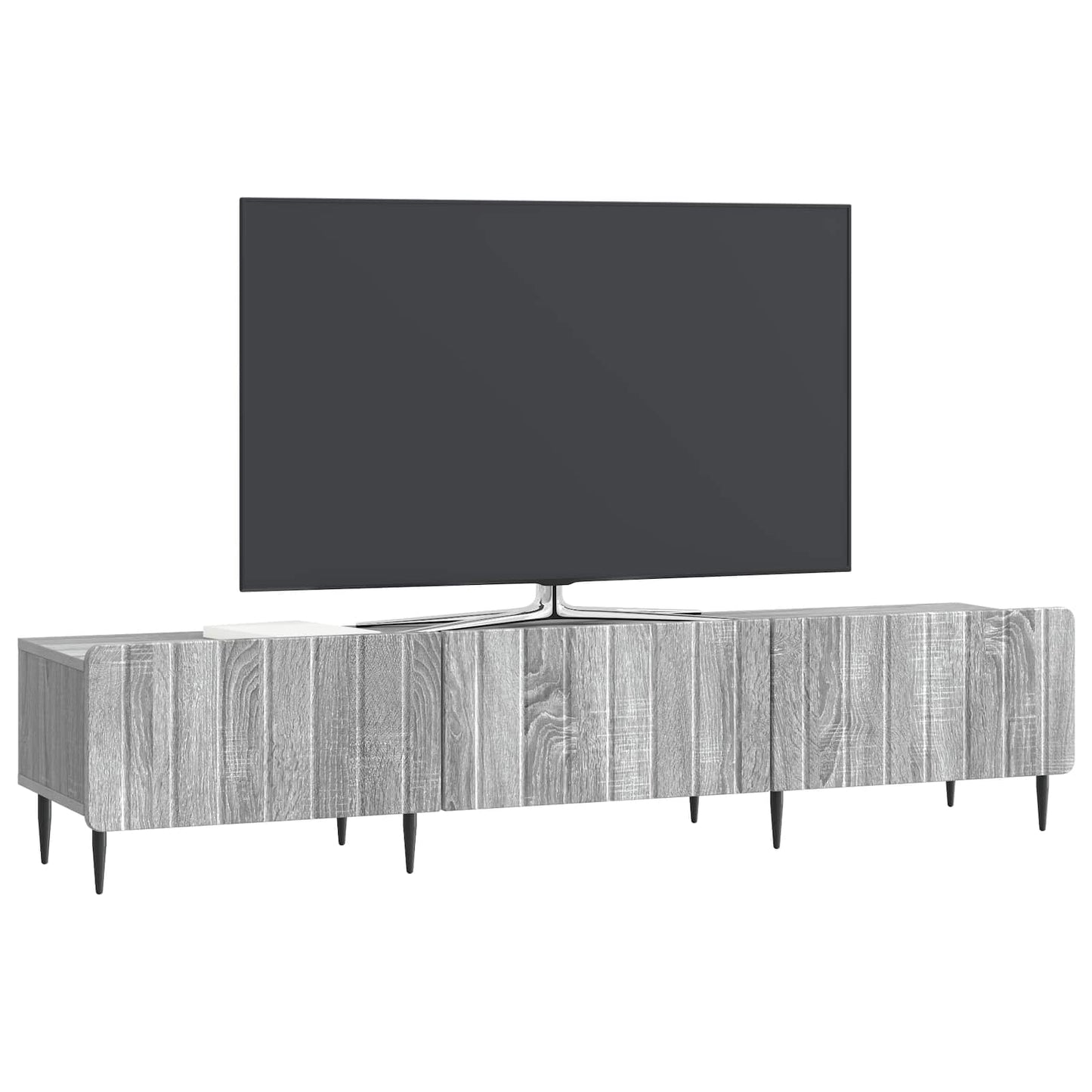Mobile TV Grigio Sonoma 147 x 34,5 x 32 cm Legno ingegnerizzato