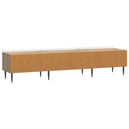 Mobile TV con cassetto Rovere Artigianale 147 x 34,5 x 32 cm | homemem39