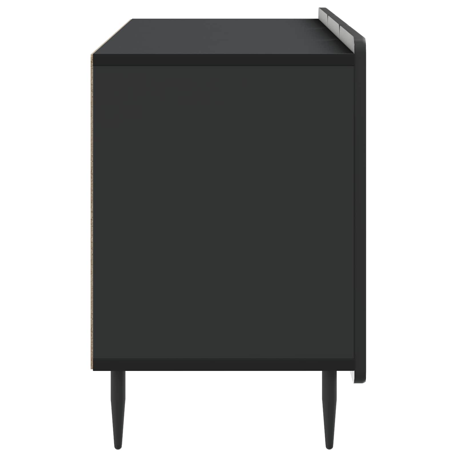 Mobile TV Nero 99 x 34,5 x 52 cm Legno ingegnerizzato | homemem39