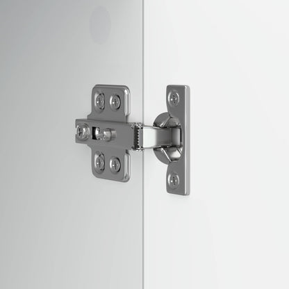 Mobile TV Bianco Lucido 99 x 34,5 x 52 cm Legno ingegnerizzato