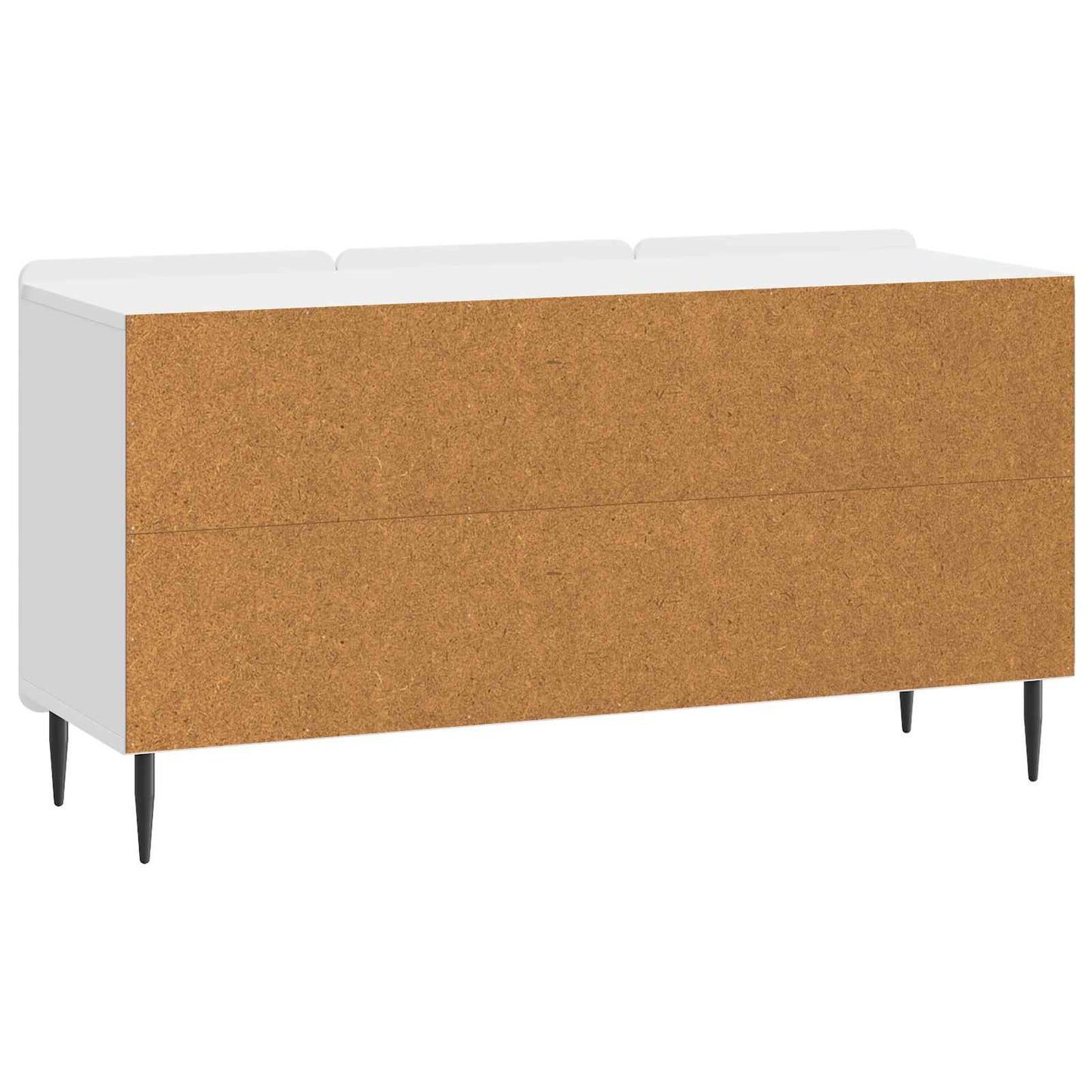 Mobile TV Bianco Lucido 99 x 34,5 x 52 cm Legno ingegnerizzato | homemem39