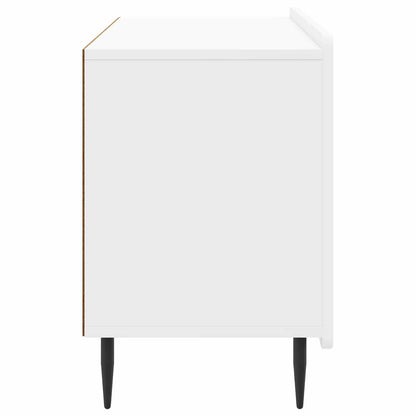 Mobile TV Bianco Lucido 99 x 34,5 x 52 cm Legno ingegnerizzato