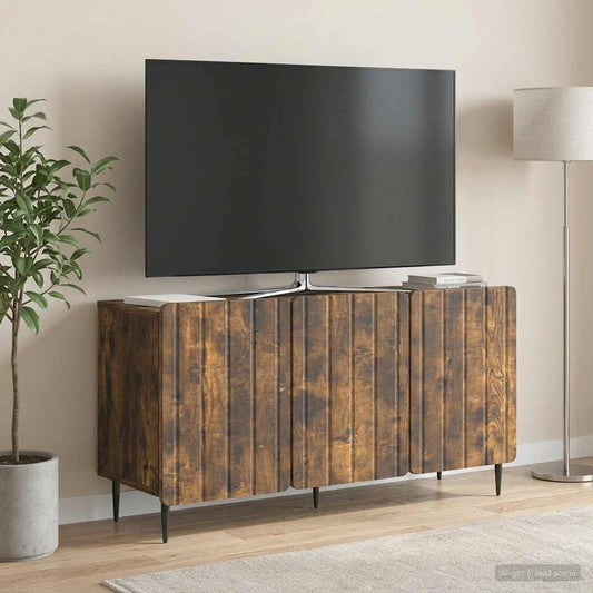 Mobile TV Rovere Fumo 99 x 34,5 x 52 cm Legno ingegnerizzato