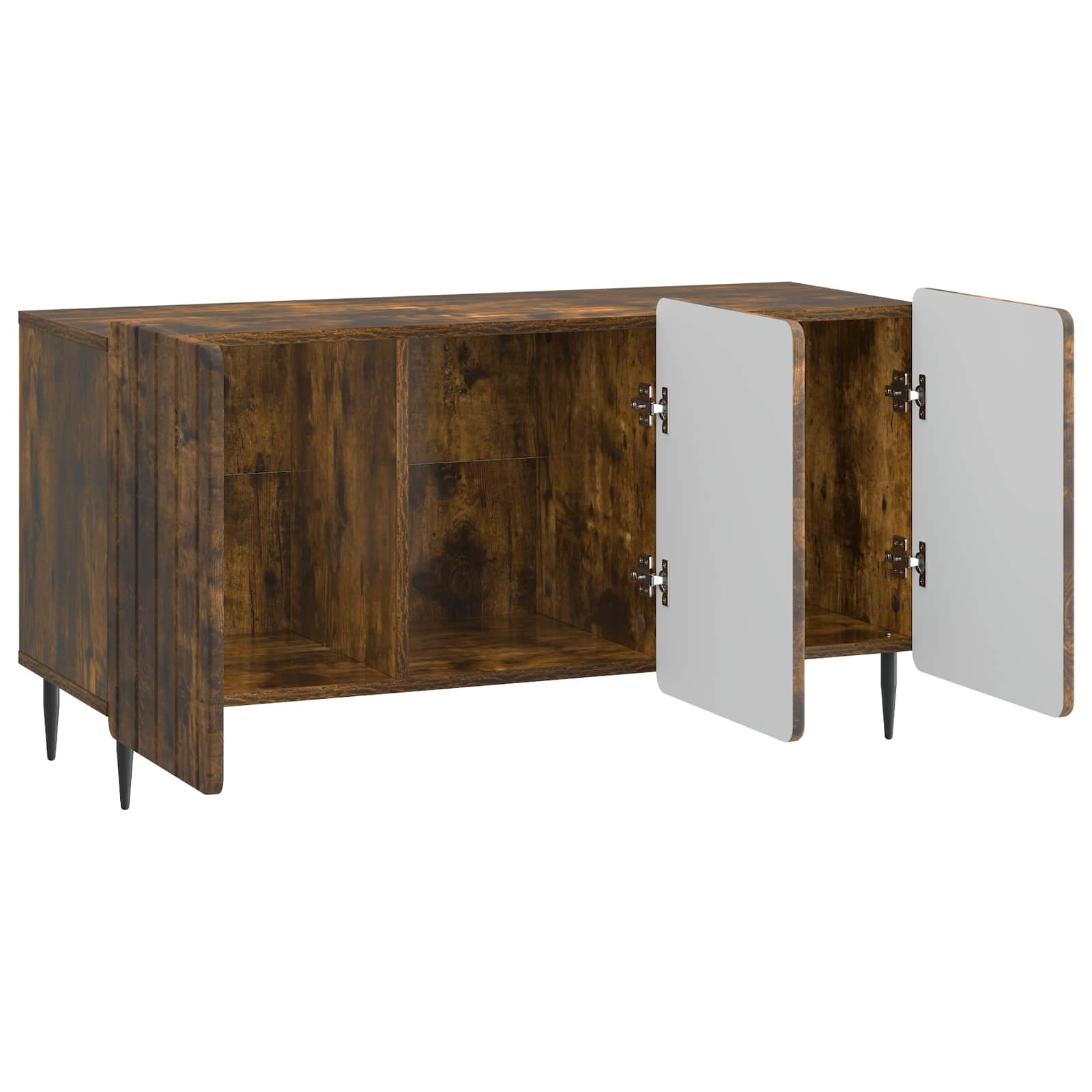 Mobile TV Rovere Fumo 99 x 34,5 x 52 cm Legno ingegnerizzato | homemem39