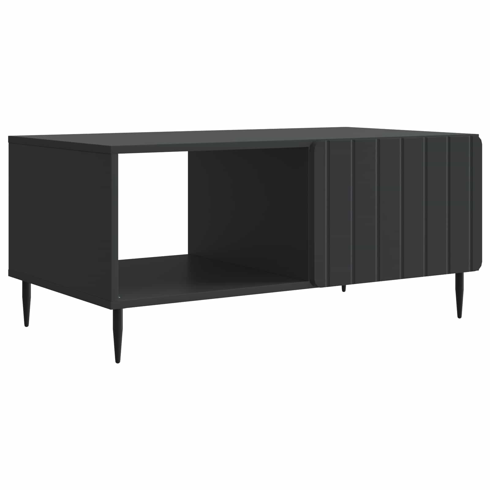 Tavolino da salotto Nero 90 x 50 x 40 cm Legno ingegnerizzato | homemem39