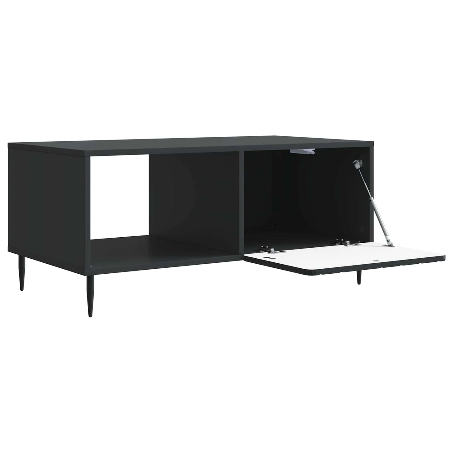 Tavolino da salotto Nero 90 x 50 x 40 cm Legno ingegnerizzato | homemem39