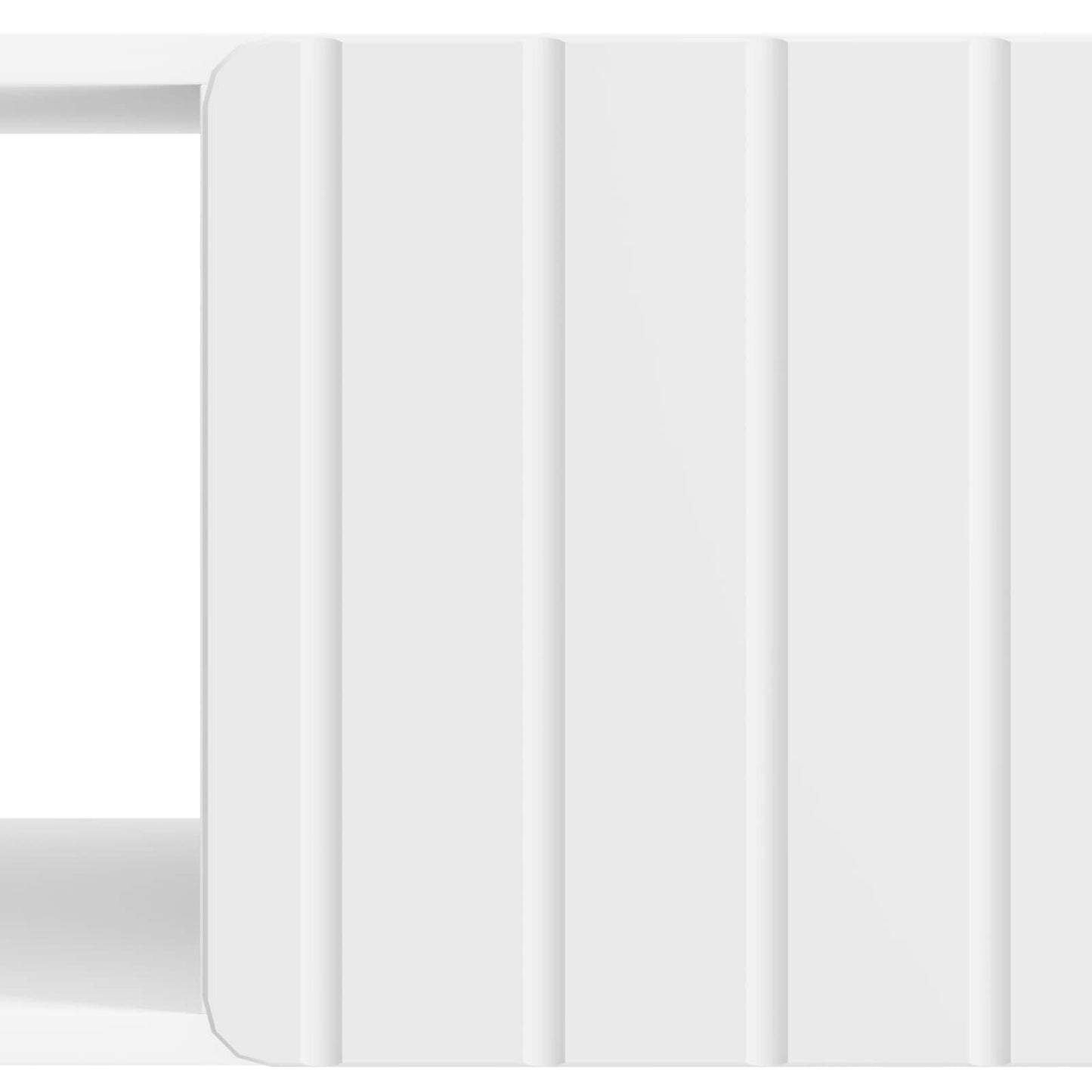 Tavolino da salotto Bianco Lucido 90 x 50 x 40 cm | homemem39