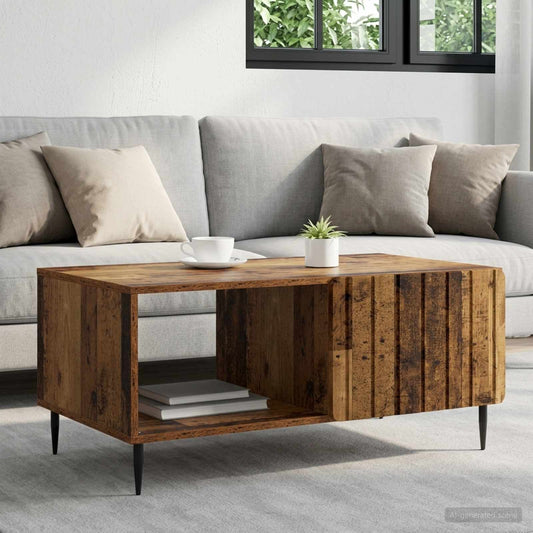 Tavolino da salotto Legno antico 90 x 50 x 40 cm | homemem39