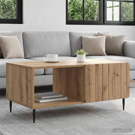 Tavolino da salotto Rovere Artigianale 90 x 50 x 40 cm | homemem39