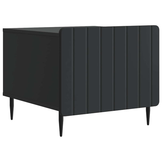 Tavolino da salotto Nero 49 x 50 x 42 cm Legno ingegnerizzato | homemem39