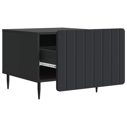Tavolino da salotto Nero 49 x 50 x 42 cm Legno ingegnerizzato | homemem39