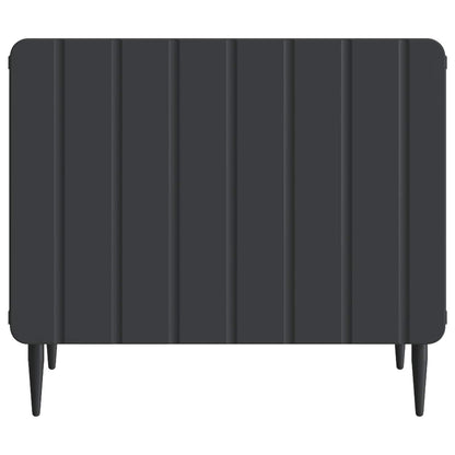 Tavolino da salotto Nero 49 x 50 x 42 cm Legno ingegnerizzato | homemem39