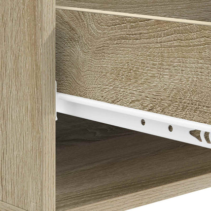Tavolino da salotto con cassetto Rovere Sonoma 49 x 50 x 42 cm | homemem39