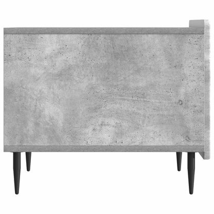 Tavolino da salotto con cassetto Grigio Cemento 49 x 50 x 42 cm | homemem39