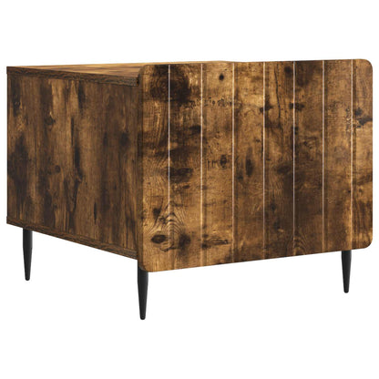 Tavolino da salotto con cassetto Rovere Fumo 49 x 50 x 42 cm | homemem39