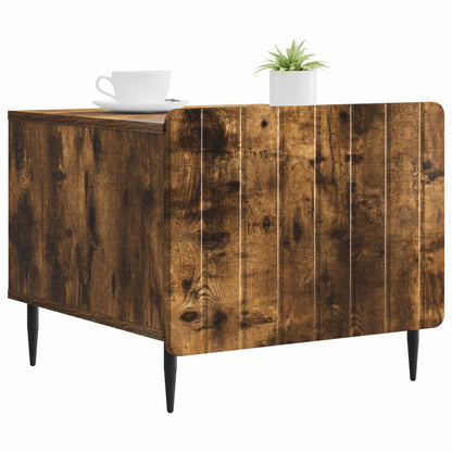 Tavolino da salotto con cassetto Rovere Fumo 49 x 50 x 42 cm | homemem39