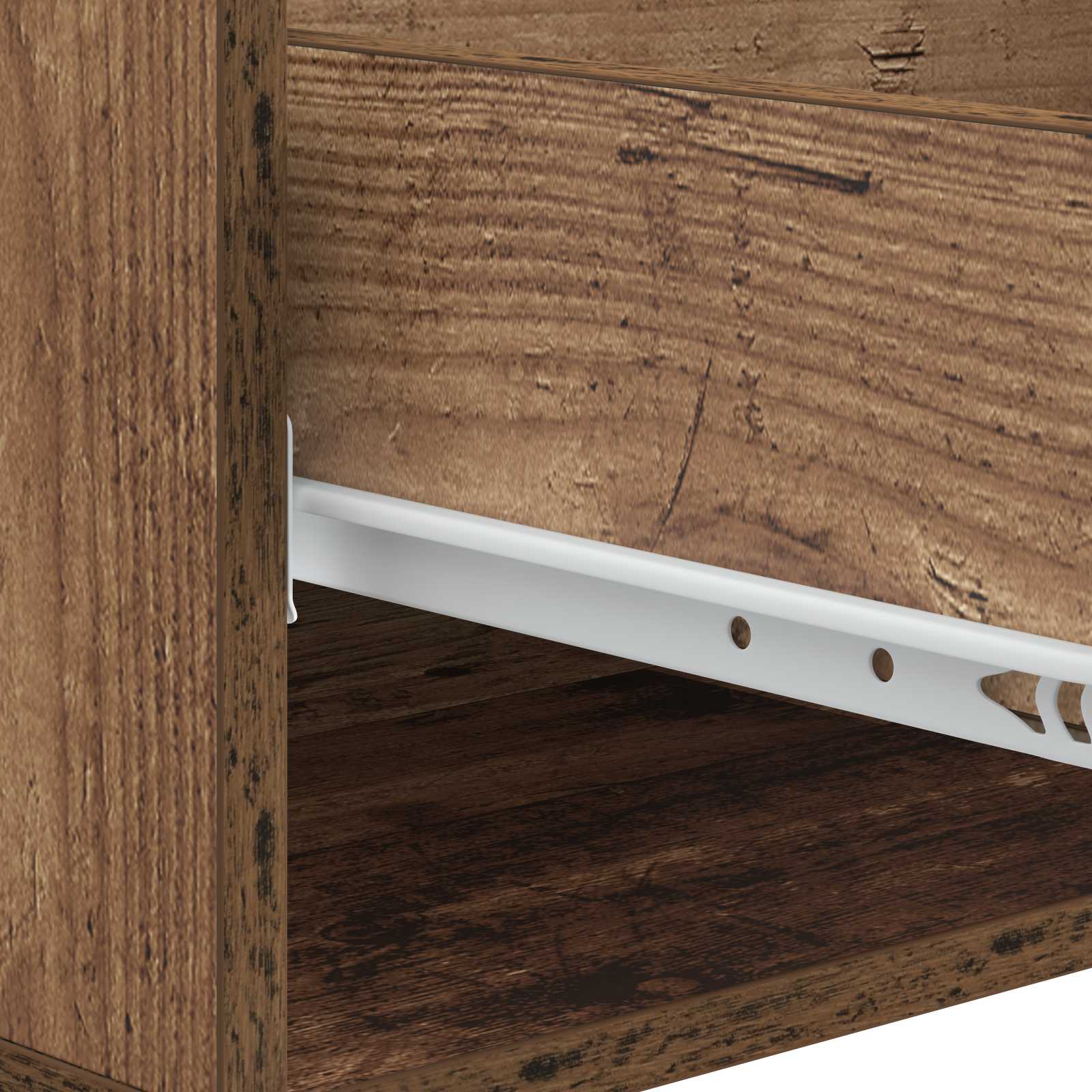 Tavolino da salotto con cassetto Legno antico 49 x 50 x 42 cm | homemem39
