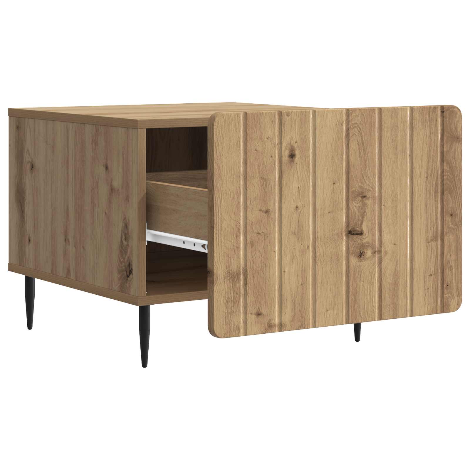Tavolino da salotto Rovere Artigianale 49 x 50 x 42 cm | homemem39