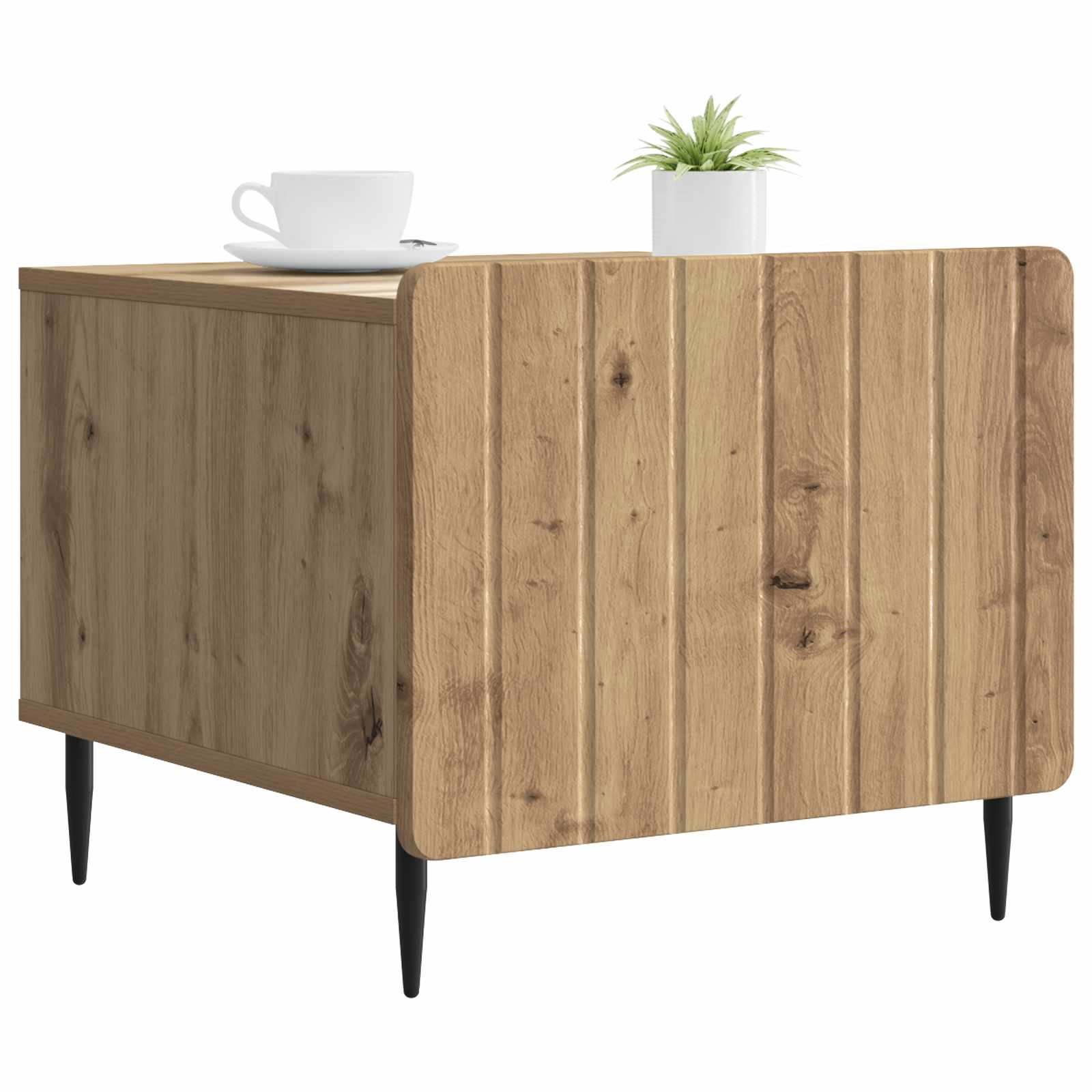 Tavolino da salotto Rovere Artigianale 49 x 50 x 42 cm | homemem39