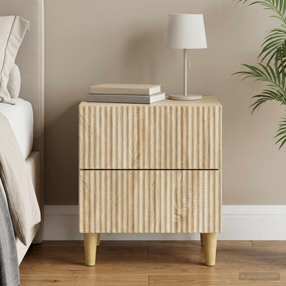 Armadio da Notte con cassetto Rovere Sonoma 43 x 34,5 x 48 cm | homemem39