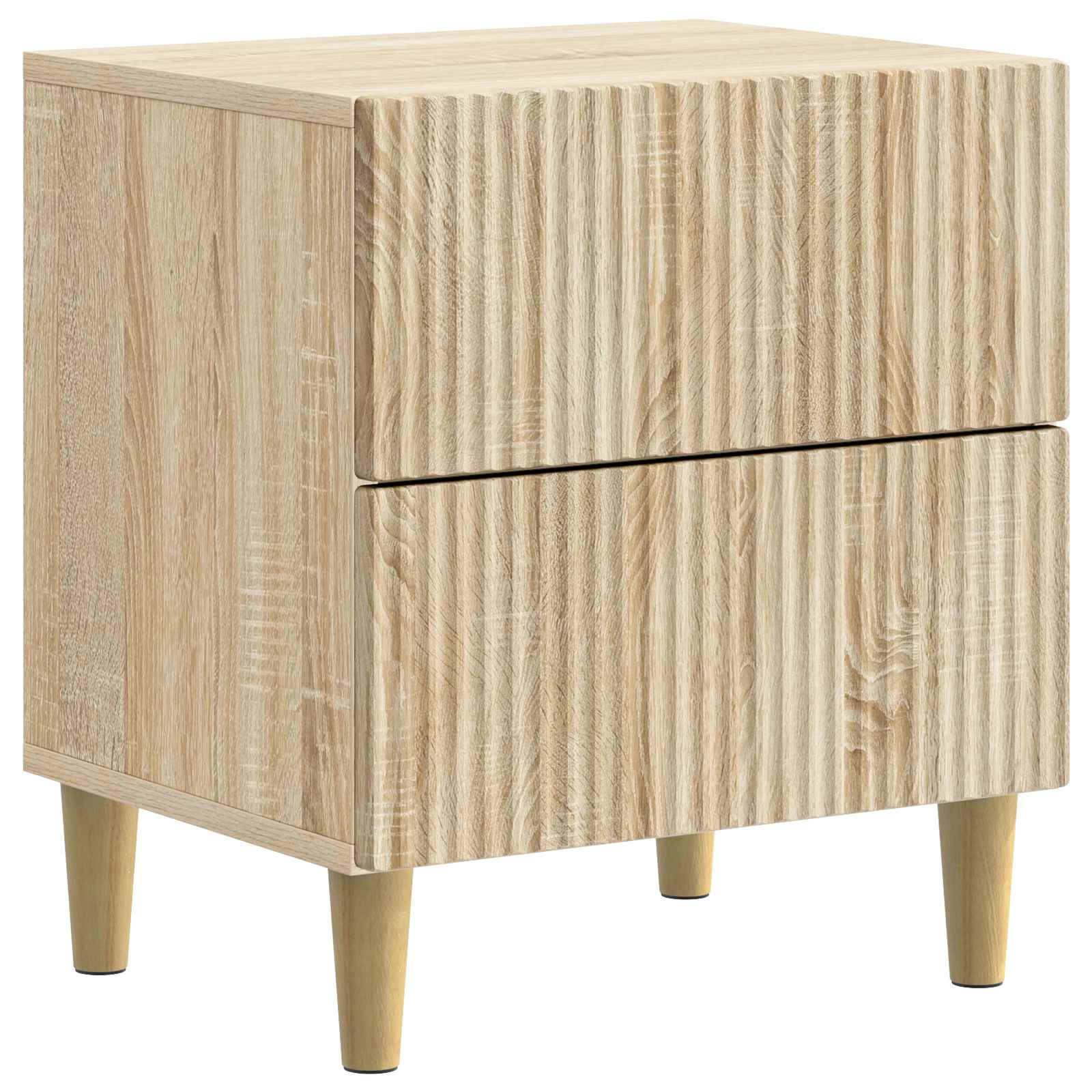 Armadio da Notte 2 pcs Rovere Sonoma 43 x 34,5 x 48 cm | homemem39
